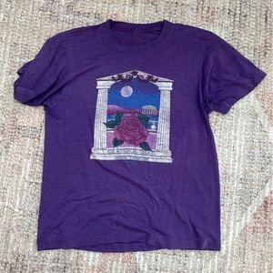 Purple vintage grateful dead tshirt no size but fits small/medium